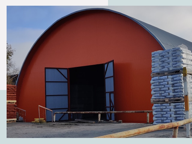 Полукруглые ангары по цене от 625 руб. в Нижний Тагил