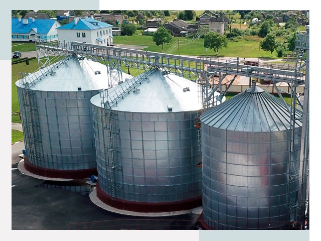 Металлические силосы в Нижнем Тагиле