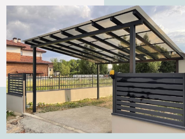 Металлические навесы в Нижний Тагил от 625 руб. за м²