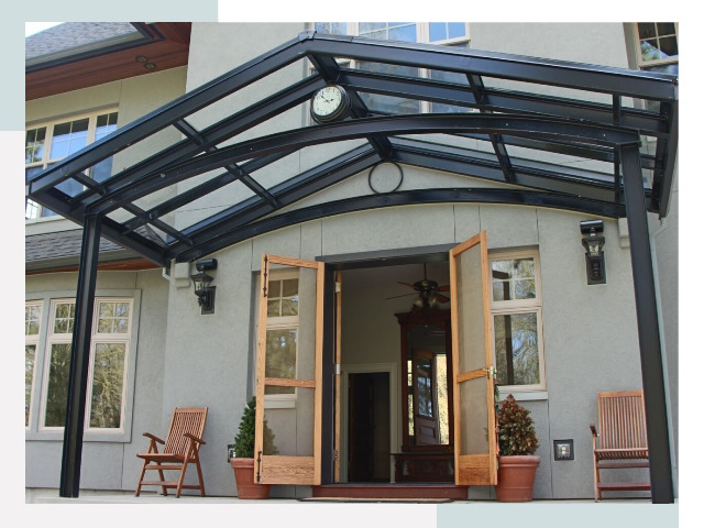 Козырьки металлические в Нижнем Тагиле